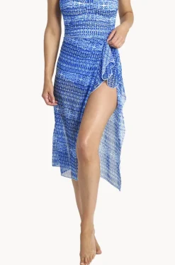 Portugal Midi Mesh Sarong|Jantzen Hot