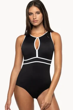 Promised Aphrodite Jane High Neck One Piece|Nip Tuck Online