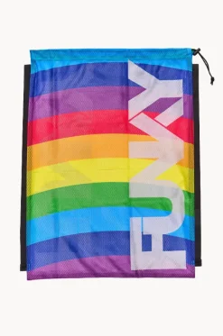 Rainbowie Mesh Gear Bag|Funky Trunks Online