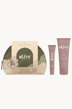 Raspberry Blossom & Juniper Hand & Lip Gift Set|Al.ive Body
