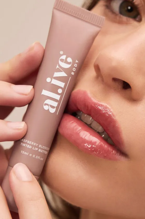 Raspberry Blossom Tinted Lip Butter 15ml|Al.ive Body Hot
