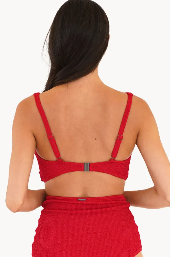 Retro Deco DD/E Cup Wrap Front Bra|Moontide Best