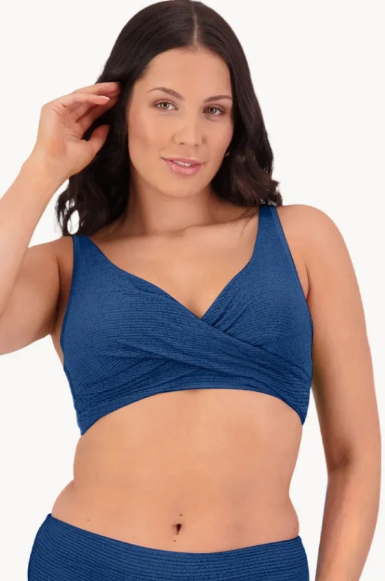 Retro Deco F/G Cup Wrap Front Bra|Moontide Sale