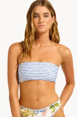 Riviera Coast Reversible Tube Top|Seafolly New
