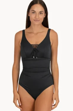 Rococco E/F Underwire Lace Up One Piece|Baku Hot