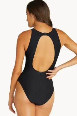 Rococco High Neck One Piece|Baku Clearance