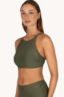 Rococco Ladder High Neck Bra|Baku
