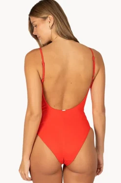 Rococco Minimalist High Leg One Piece|Baku Hot