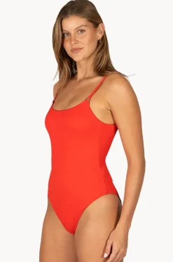 Rococco Minimalist High Leg One Piece|Baku Hot