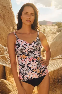 Rome Twist Front Tankini Separate|Sunseeker Hot