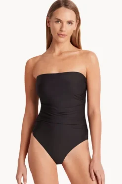 Ruched Bandeau One Piece|Monte u0026 Lou Best