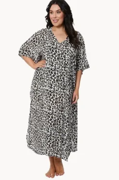 Safari Long Kaftan|Sundrenched Hot