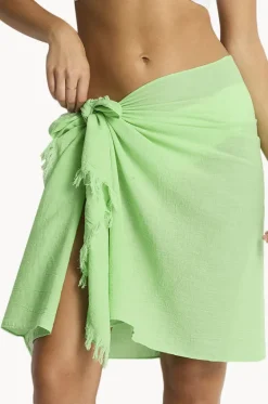 Salt Frayed Sarong|Sea Level Best