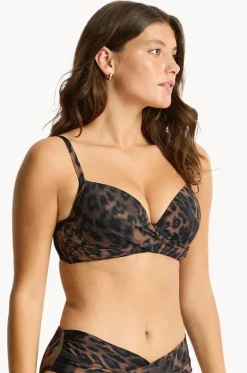 Savanna D/DD Cup Cross Front Bra|Sea Level Discount