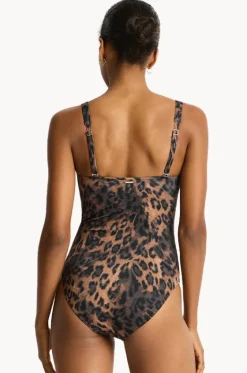 Savanna Twist Front One Piece|Sea Level New