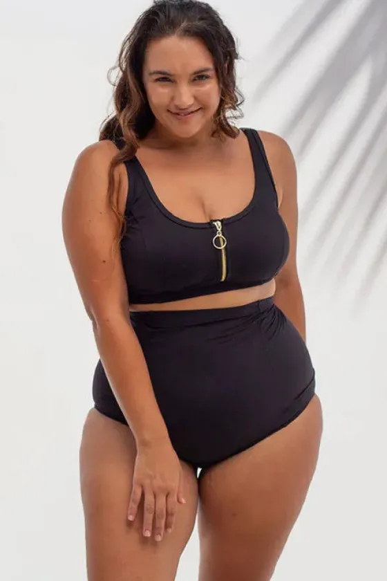 Sculpt Fuseli Zip Front Crop|Artesands New