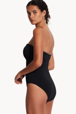 Sea Dive DD Cup Bandeau One Piece|Seafolly Clearance