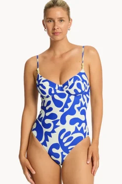 Seascape Balconette Bra One Piece|Sea Level Online
