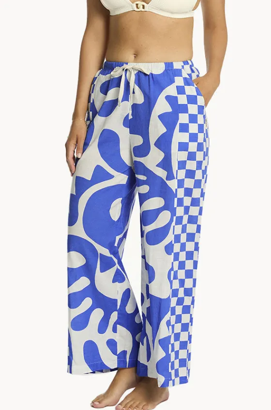 Seascape Panelled Surf Pant|Sea Level Clearance