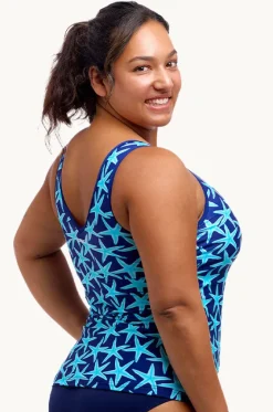 See Stars DD/E Cup Zip Front Tankini Separate|Funkita Discount