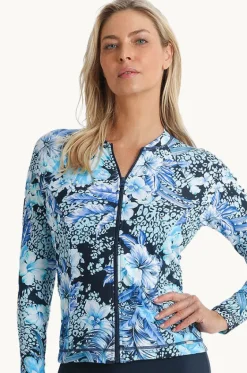 Select Long Sleeve Zip Suntop|Jantzen Best