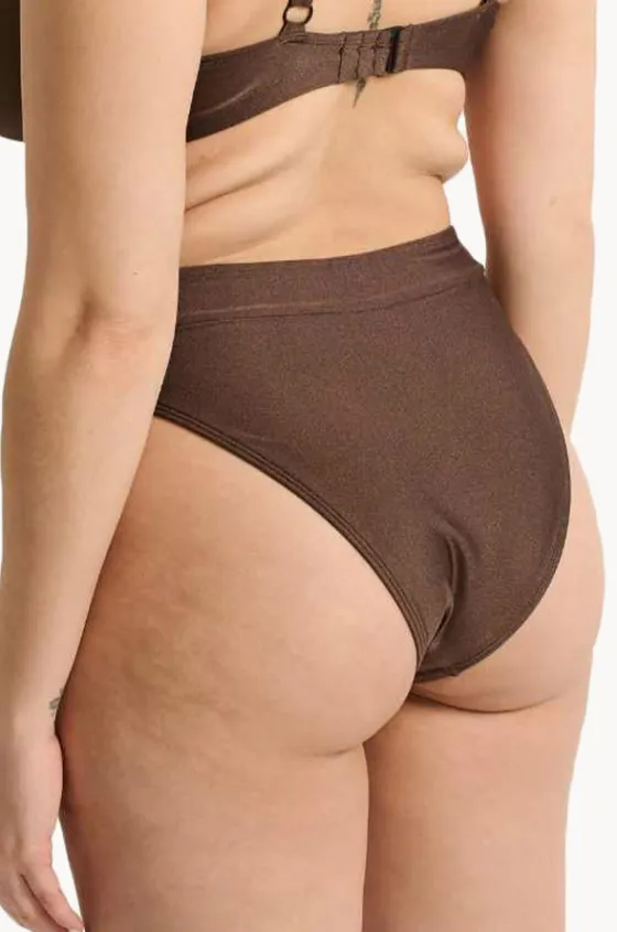 Shimmer High Leg Brief|Raq Apparel Clearance