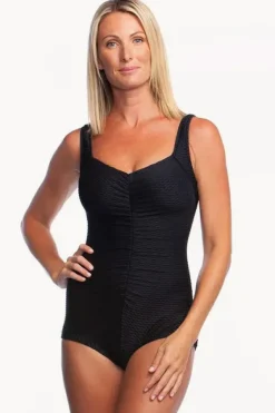 Shirred Front Pool One Piece +|Maxine Clearance