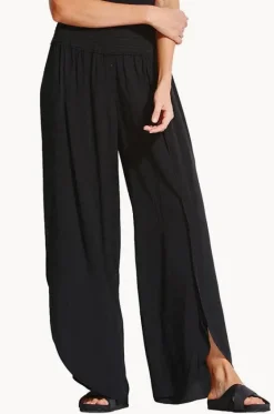 Shirred Waist Wrap Pant|Seafolly Clearance