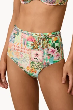 Simi High Waist Belted Retro Pant|Monte u0026 Lou Online