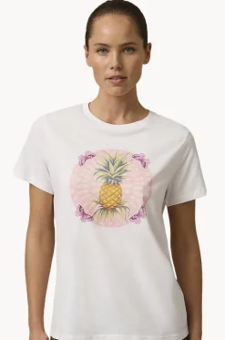 Simi Pineapple Tee|Monte u0026 Lou Outlet
