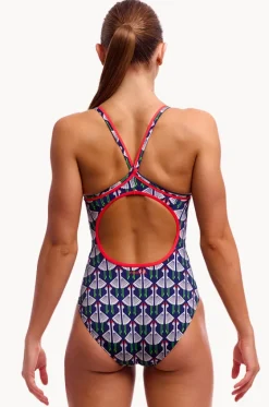 Sitting Duck Diamond Back One Piece|Funkita Sale