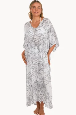 Snake Animal Long Kaftan|Sundrenched Online