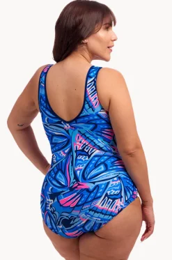 Soaring Hi DD/E Cup Zip Front One Piece|Funkita Sale