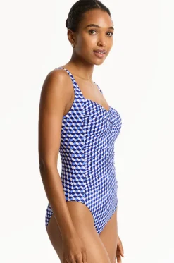 Solara Twist Front One Piece|Sea Level Online