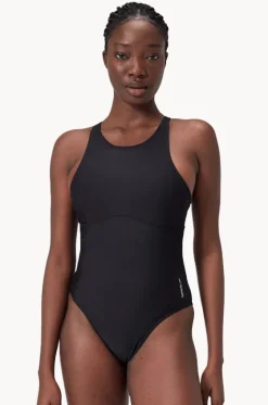 Solid High Neck One Piece|Speedo Clearance