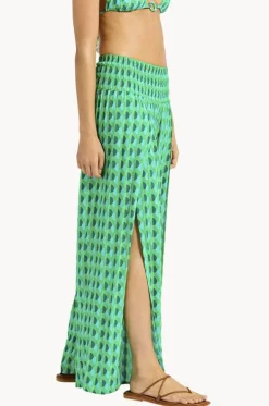 Sorrento Shirred Waist Wrap Pant|Seafolly Best