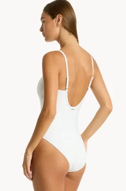 Spinnaker Square Neck One Piece|Sea Level
