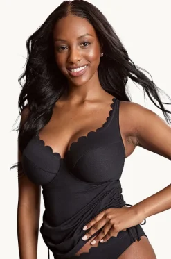 Spirit Selena G Cup Plunge Tankini Separate|Panache New