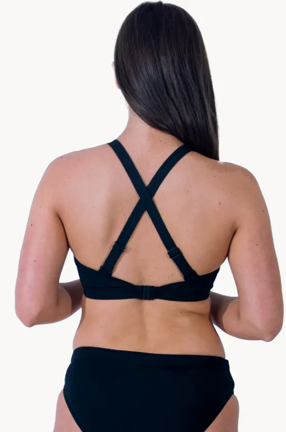 Sports F/G Cup High Neck Crop|Base Swim Outlet