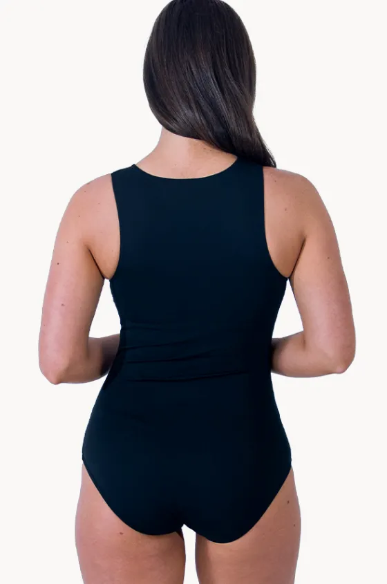Sports F/G Cup Zip Through One Piece|Base Swim Online