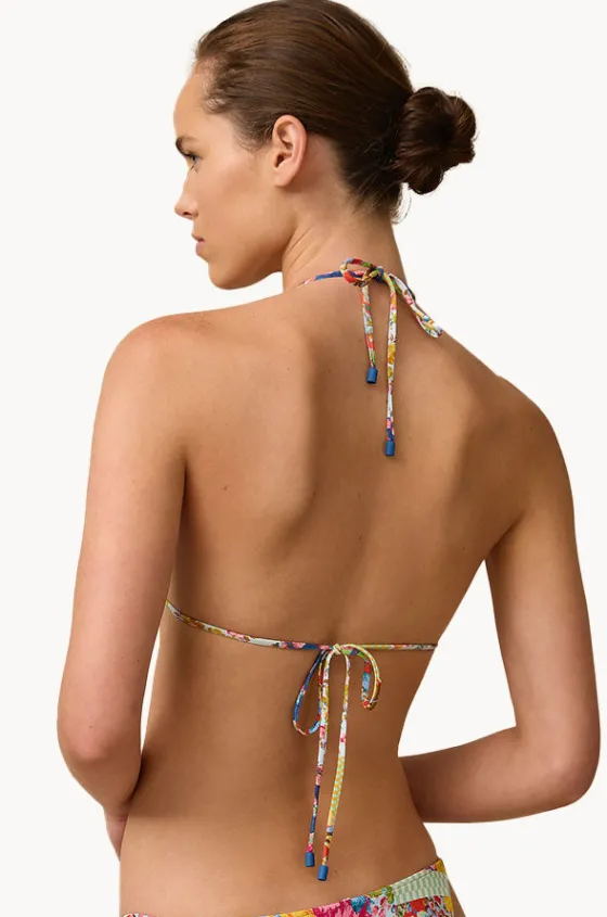 Stevie Crochet Edge Slide Tri|Monte u0026 Lou Hot