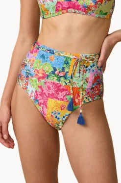 Stevie High Waist Belted Retro Pant|Monte u0026 Lou Hot