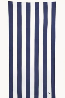 Stripe Cabana Microfibre Towel|Dock And Bay New