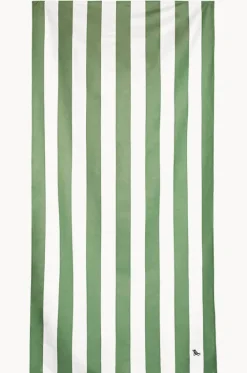 Stripe Cabana Microfibre Towel|Dock And Bay Clearance