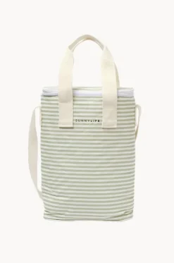 Stripe Light Cooler Drinks Bag|Sunny Life Best
