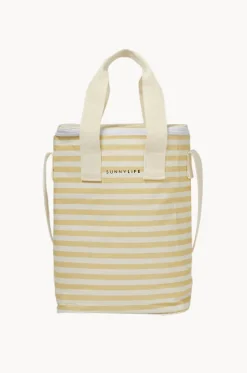 Stripe Light Cooler Drinks Bag|Sunny Life Clearance