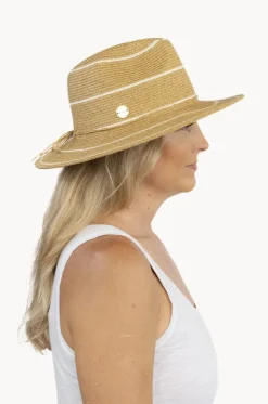 Stripe Panama Hat|Sundaise Sale