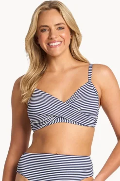 Summer Surf Twist Front Bralette|Sunseeker Discount