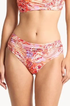 Sundance Ruched Mid Rise Pant|Sunseeker Clearance