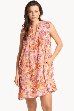 Sundance Swing Button Dress|Sunseeker